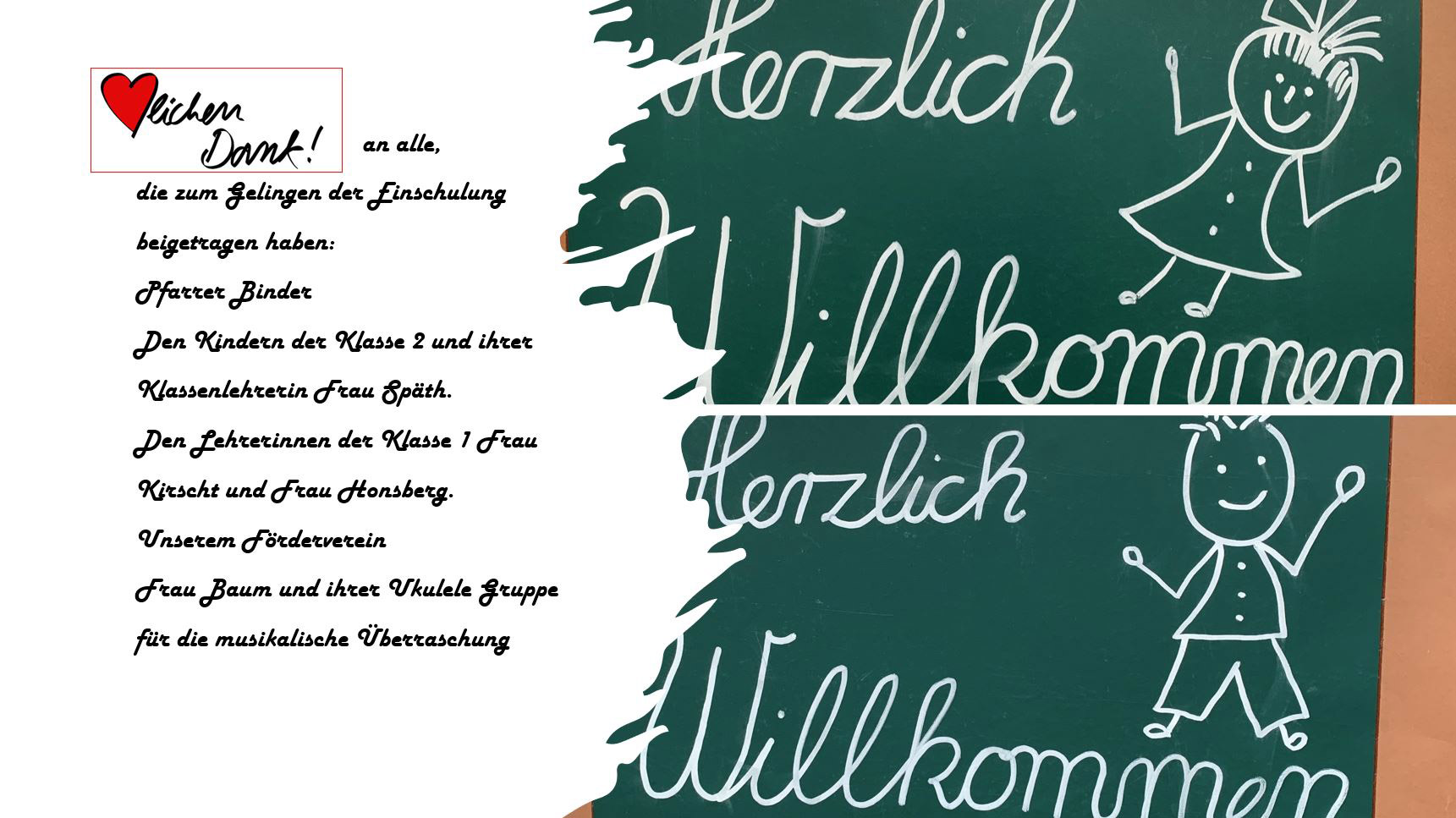 Herzlich Willkommen
