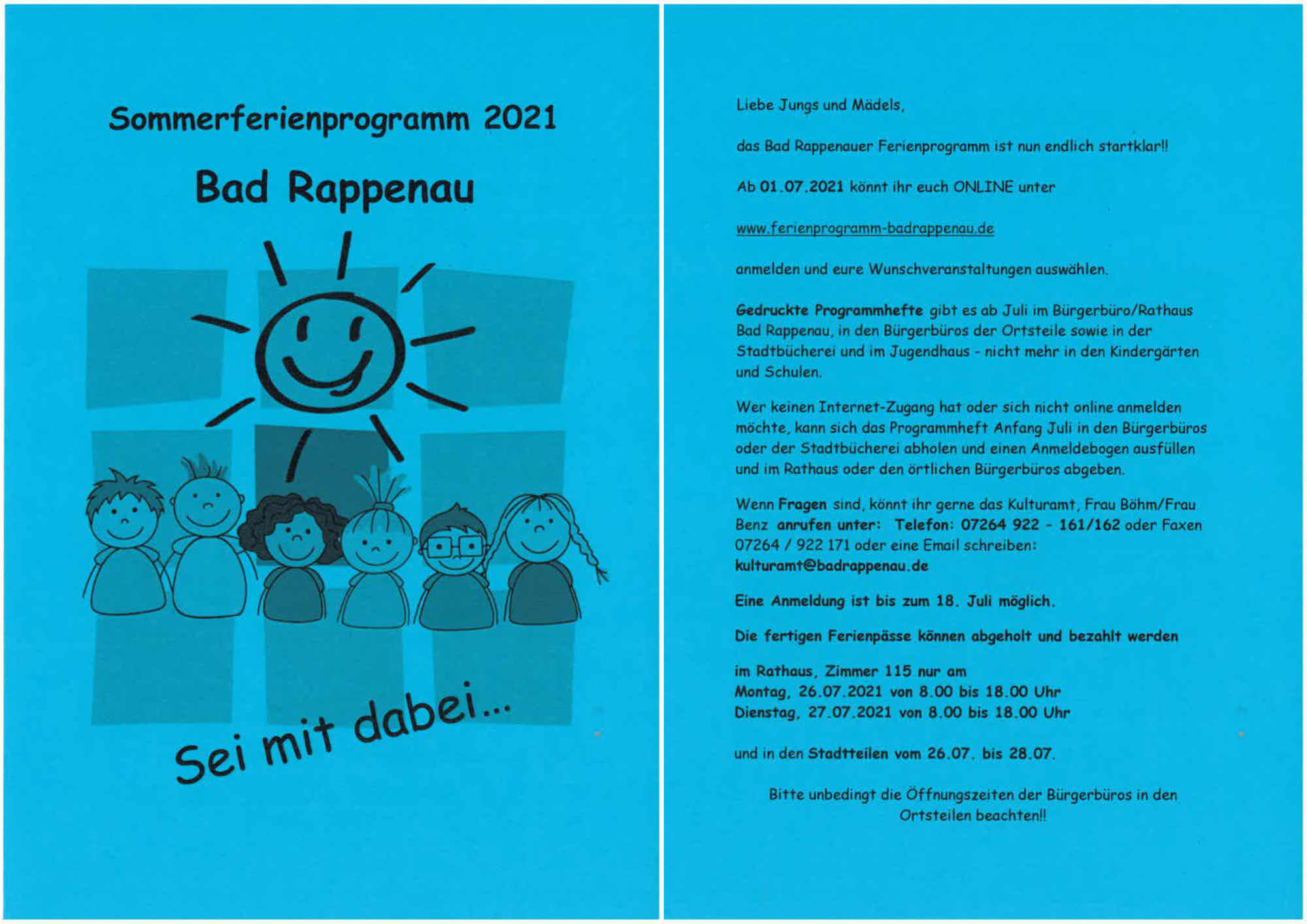 Ferienprogramm