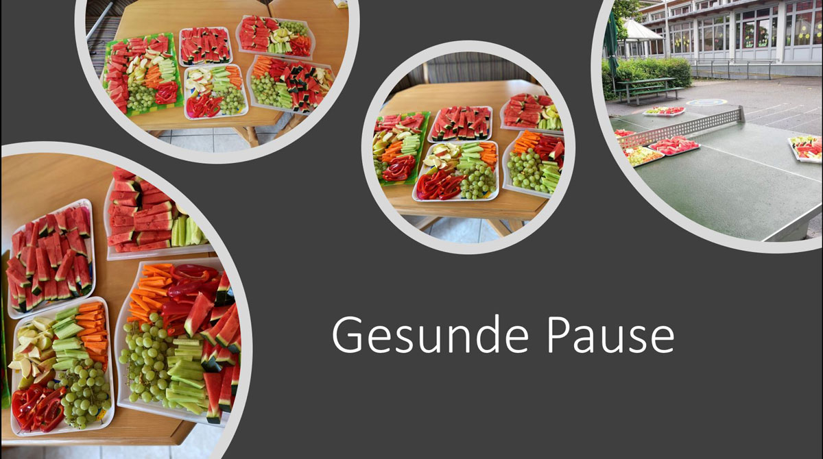 Gesunde Pause