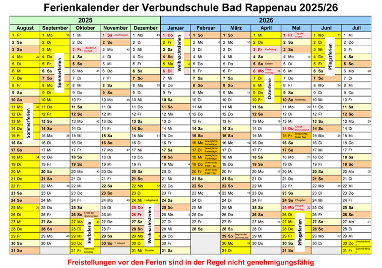 Schulkalender